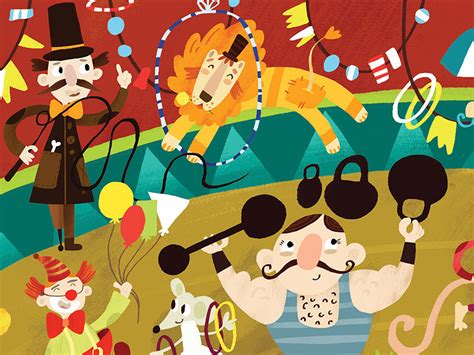 Circus By Zhanna On Dribbble