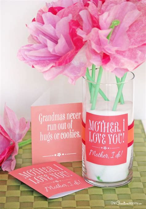 Cute Mothers Day T Idea And Printables Cute Mothers Day Ts Mothers Day Crafts Mother