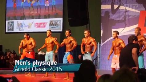 The remainder of the arnold men's physique top six: Arnold Classic 2015 Mens Physique - YouTube