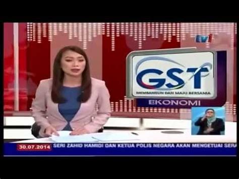 Tv1 malaysia | tv publik radio televisyen malaysia 1 atau rtm tv 1 atau rtm 1 pada 3 april 2006. SQL Account on Malaysian GST in TV1 (Bahasa Malaysia ...