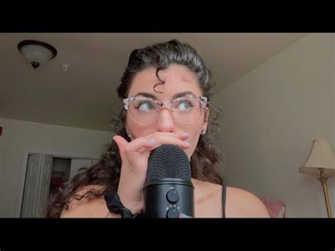 Asmr Wet Mouth Sounds Kisses Layered Mouth Sounds Slurping Mic