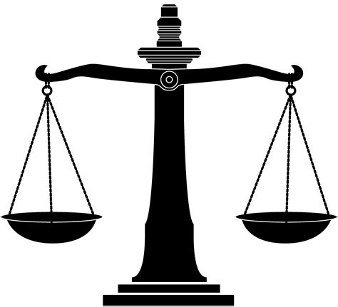 Clip Art Scales Of Justice Clipart Best