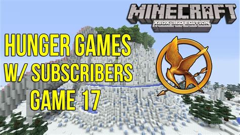 Minecraft Xbox 360 Hunger Games Wsubscribers Game 17 Cake Fight