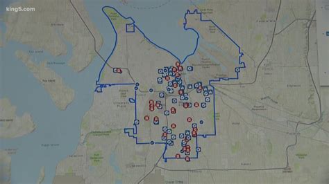 Tacoma Map Tracks Nuisance Properties Code Violations