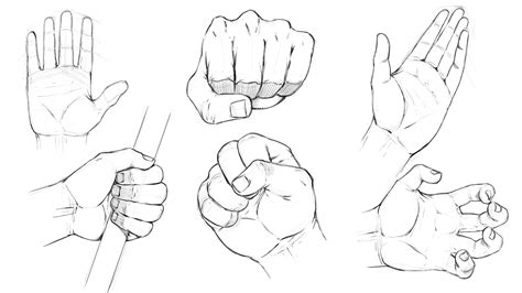 Как нарисовать руку в кулаке Из большой коллекции фото