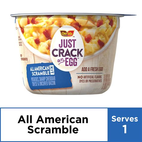 Ore Ida Just Crack An Egg All American Scramble Kit Breakfast Bowls 3