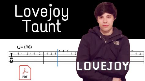 Lovejoy Taunt Easy Guitar Tabs Youtube