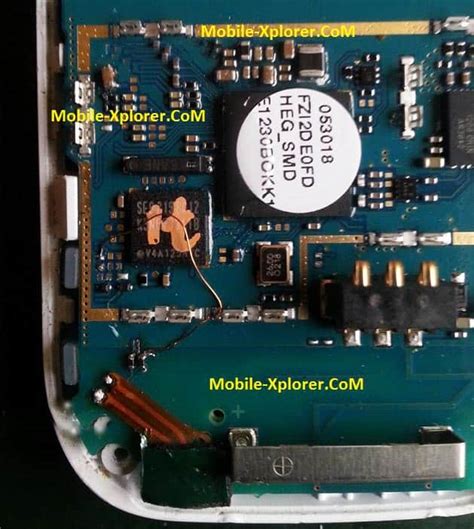 Mic ways samsung j105h مسار مايك سامسونغ j105h #raqqagsm. Samsung E1230 Mic Problem Jumper Solution Here