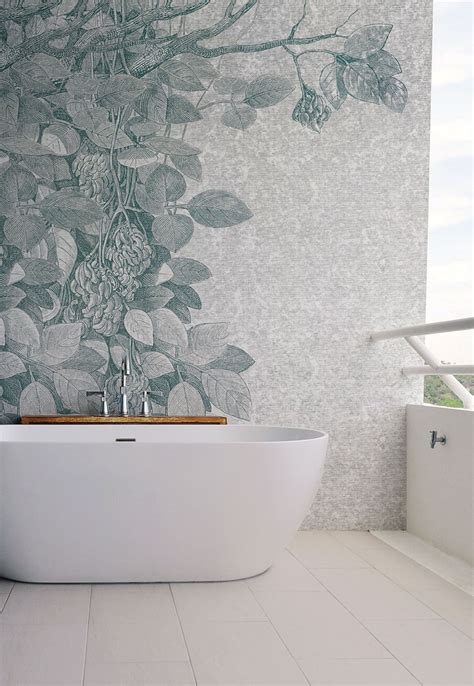 Famous Waterproof Wallpaper For Bathroom Walls Ideas