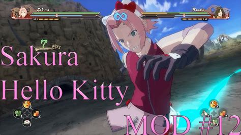 Sakura Hello Kitty Kawaii Storm 4 Mod By Dajammeseg Naruto