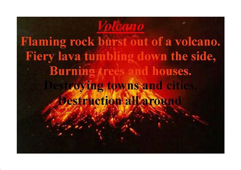 Volcano Poems