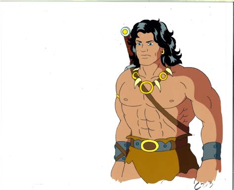 Conan The Adventurer Animation Cell 1992 In Quonso S Original Art