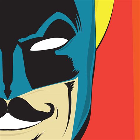 Batmans Mustache On Behance