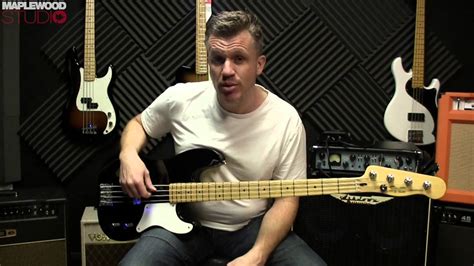 Since 1946, fender's iconic stratocasters, telecasters and precision & jazz bass guitars have transformed nearly every music genre. Squier Vintage Modified Cabronita P-Bass - YouTube