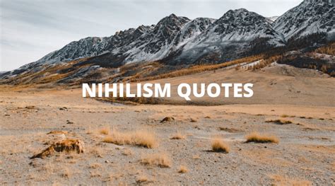 65 Best Nihilism Quotes On Success In Life Overallmotivation