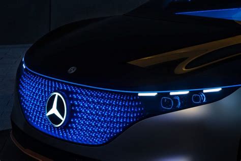 Mercedes Benz Vision Eqs Concept Car Body Design