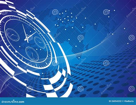 Abstract Time Frame Stock Vector Illustration Of Colorful 26054332