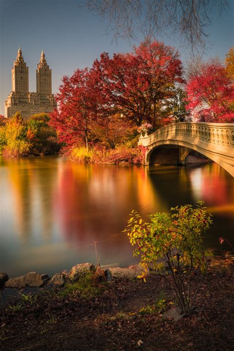Autumn In New York By Christopher R Veizaga New York Photography