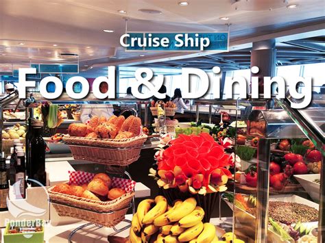Food And Dining Cruise Ship