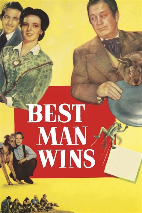 Best Man Wins 1948 The Poster Database Tpdb