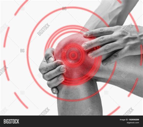 Acute Pain Knee Joint Image And Photo Free Trial Bigstock