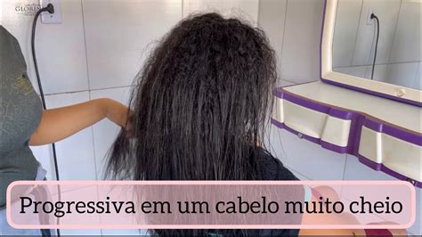 PROGRESSIVA ORGÂNICA EM UM CABELO MUITO CACHEADO LISO PERFEITO DE