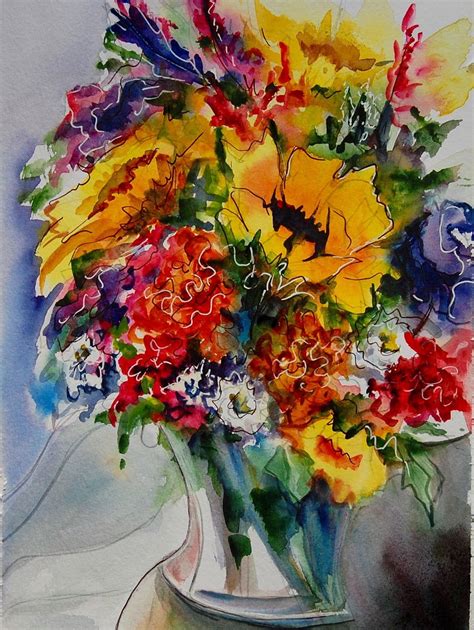 Watercolors By Bertie Brown Watercolor Painting Art