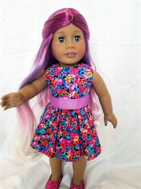 Custom Ooak Pink American Girl Doll Br