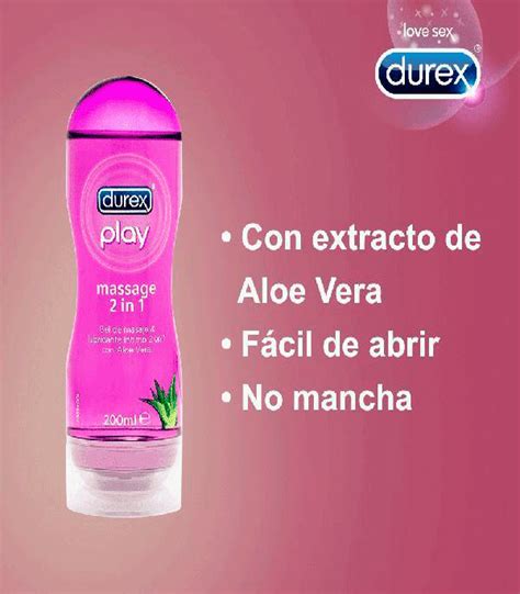 Durex Play Massage 2 En 1 Aloe Vera 200 Ml