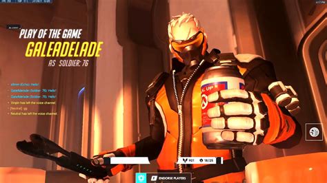 Gale 1 Hitscan Main Soldier 76 Potg Overwatch Season 30 Top 500