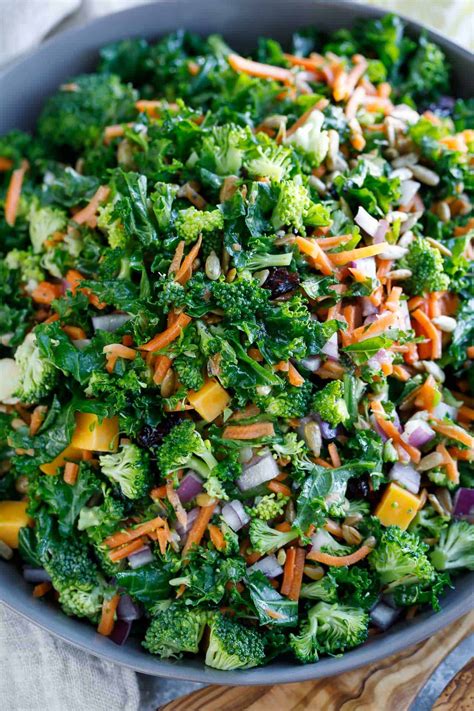Easy Kale Salad With Fresh Lemon Dressing Spend With Pennies