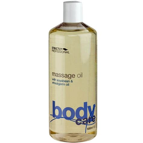 Strictly Professional Massage Oil With Soya Bean And Wheatgerm Oil 500ml