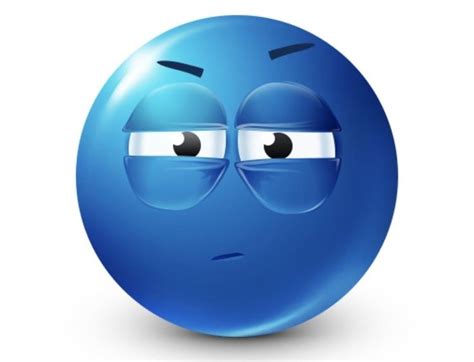 Hmm🤨🤨 Funny Emoticons Funny Emoji Blue Emoji