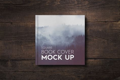 Square Book Cover Mock Up New Price On Behance