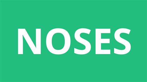 How To Pronounce Noses Pronunciation Academy Youtube