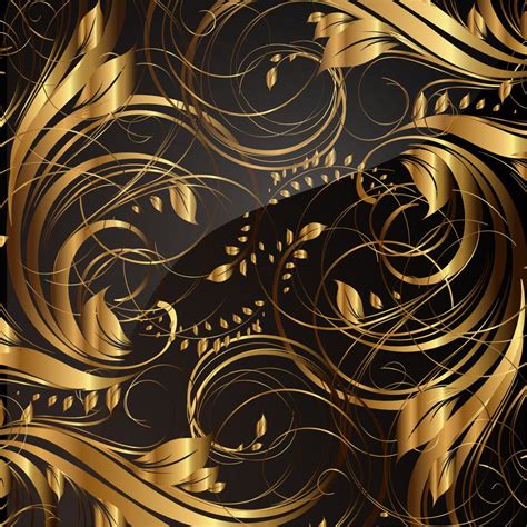 Free Vector Gold Pattern Patterns 04 Vector Graphic Available For Free