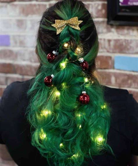 Discover More Than 83 Christmas Tree Hairstyle Super Hot Ineteachers