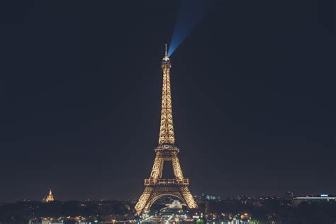 Eiffel Tower At Night Wallpaper