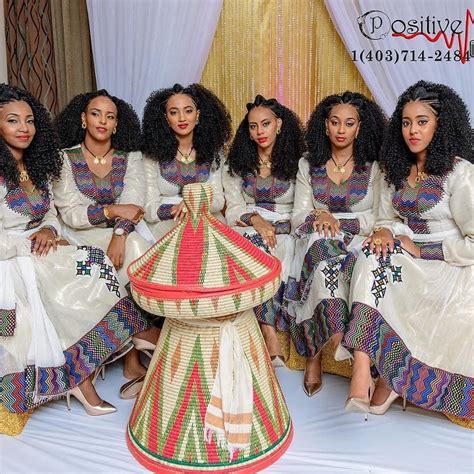 Habesha Wedding 💃 Kemisd Habesha Bridesmaid Dress Traditional