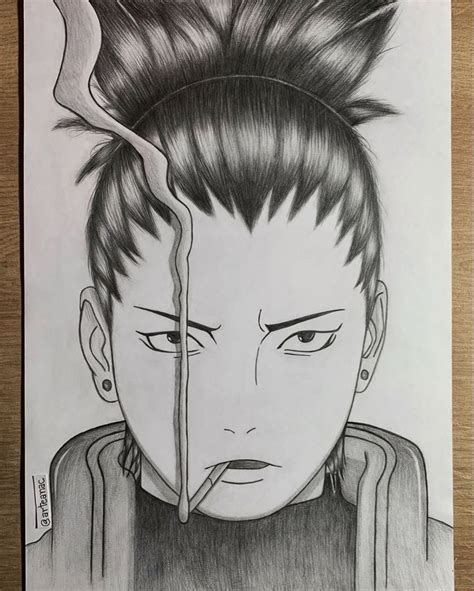 Shikamaru By Arteanac In 2021 Naruto Sketch Drawing Naruto Sketch