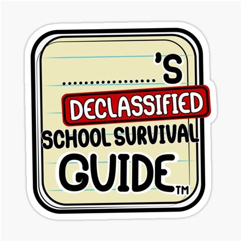 Neds Declassified School Survival Guide Sticker For Sale By Casmeelas Redbubble