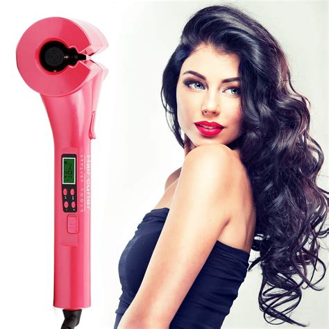 Wqwl Hot Automatic Professional Lcd Hair Curler Ceramic Curling Iron With Advanced