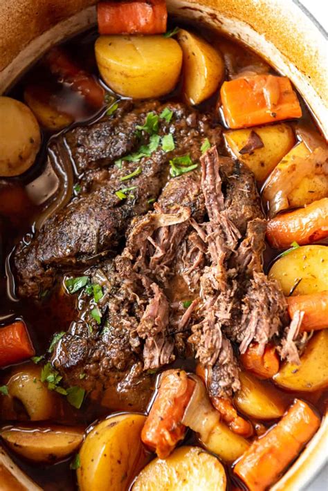 Best Dutch Oven Pot Roast Recipe House Of Nash Eats