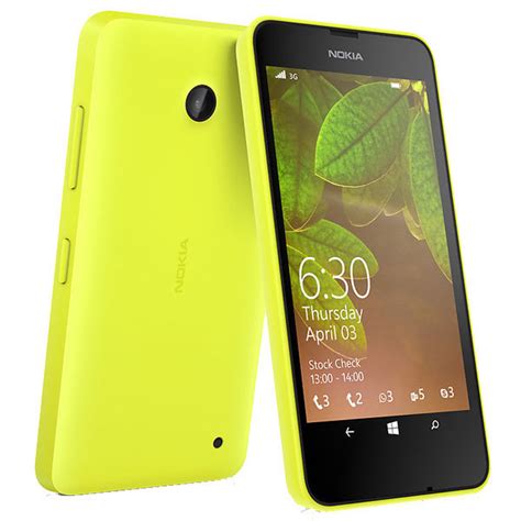 Mobilní Telefon Nokia Lumia 630 Dual Sim žlutý Elektro Spáčil