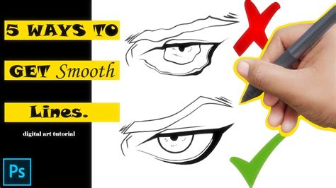 Ways To Get Smooth Lines In Photoshop Tutorial Photoshop Chronicle My