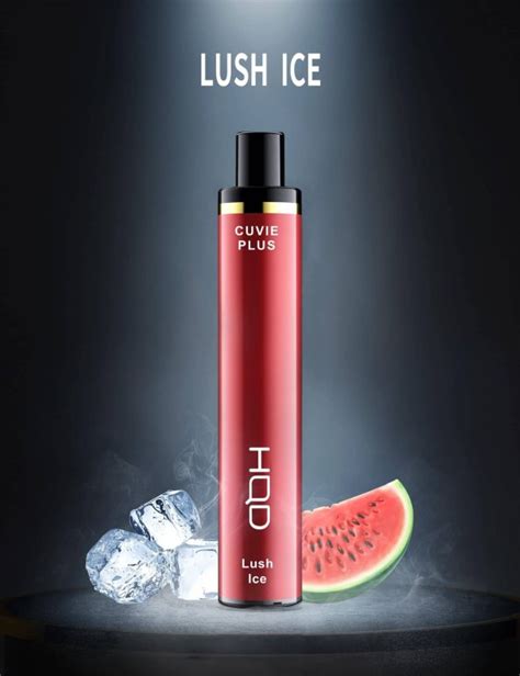 Buy Hqd Cuvie Plus Lush Ice 1200 Puffs Disposable Vape From Aed35 Disposable Vape Dubai