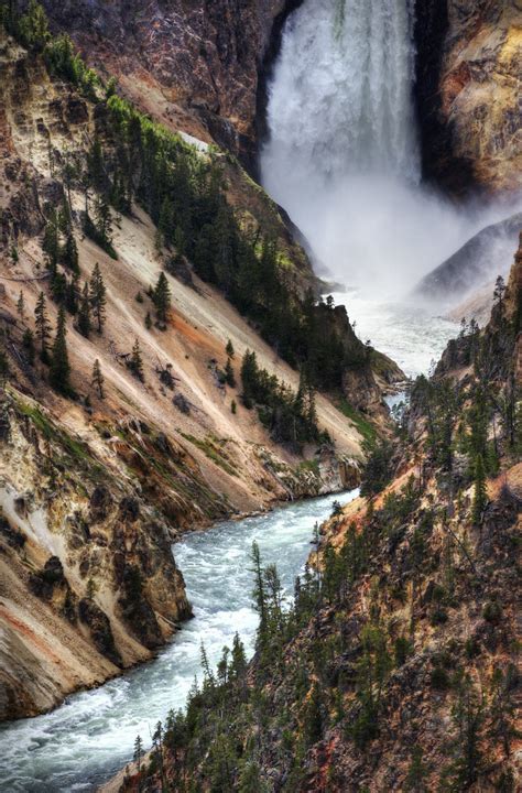 The Falls Of Yellowstone This Is A Very Famous Waterfall I Flickr