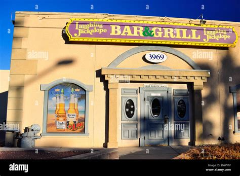 Laughing Jackalope Motel And Bar In Las Vegas Nevada Usa Stock Photo
