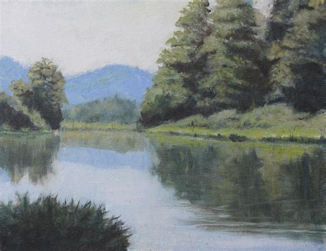 Umpqua River Painting By Dennis Sullivan