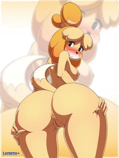Rule 34 Animal Crossing Anthro Ass Big Ass Furry Isabelle Animal